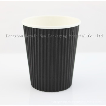 Ripple Hülse Wand Papier Baking Cup für Kaffee-Rwpc-35